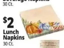 Ocean State Job Lot Lunch Napkins offer