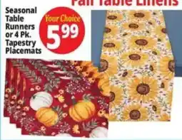 Ocean State Job Lot Fall Table Linens offer