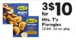 ACME Mrs. T's Pierogies offer
