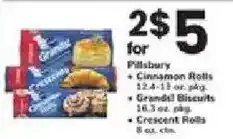 ACME Pillsbury cinnamon rolls, grand biscuits, crescent rolls offer