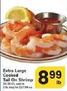 ACME Extra Large Cooked Tail On Shrimp offer