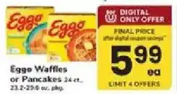 ACME Eggo Egg Waffles or Pancakes offer