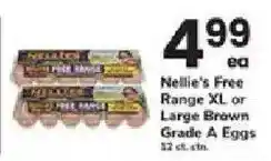 ACME Nellie's Free Range XL or Large Brown Grade A Eggs offer