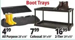 Ocean State Job Lot Boot Trays offer