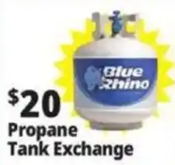 Ocean State Job Lot Blue Rhino Propane Tank Exchange offer