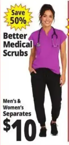 Ocean State Job Lot Better Medical Scrubs offer