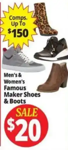 Ocean State Job Lot Men's & Women's Famous Maker Shoes & Boots offer