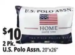Ocean State Job Lot U.s. Polo Assn. pillow set offer