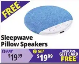 Ocean State Job Lot Sleepwave Pillow Speakers offer