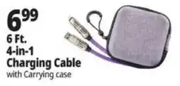 Ocean State Job Lot 4-in-1 Charging Cable offer