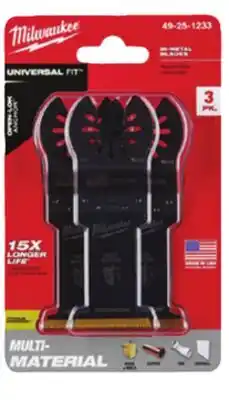 Ace Hardware Milwaukee Universal Fit Open-Lok 1-3/8 Multi-Tool Oscillating Blade offer