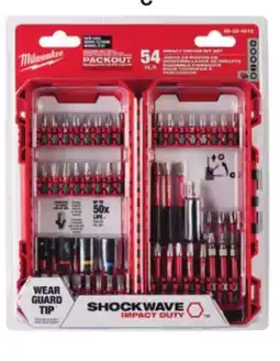 Ace Hardware Milwaukee 54 Pc. SHOCKWAVE Drill & Driver Bit Set offer