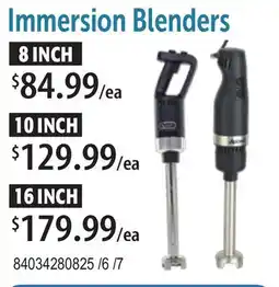 Restaurant Depot Immersion Blenders offer