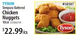 Restaurant Depot TYSON Tempura Battered Chicken Nuggets offer