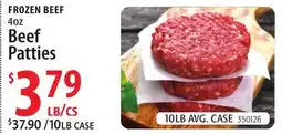 Restaurant Depot FROZEN BEEF Beef Patties offer