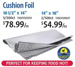 Restaurant Depot Cushion Foil offer