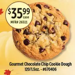 Restaurant Depot Gourmet Chocolate Chip Cookie Dough offer