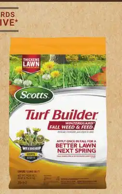 Ace Hardware Scotts Turf Builder Winterguard Fall Weed & Feed offer