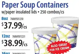 Restaurant Depot Paper Soup Containers offer