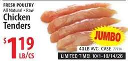 Restaurant Depot FRESH POULTRY Chicken Tenders offer