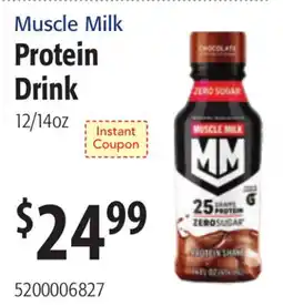 Restaurant Depot Muscle Milk Protein Drink offer