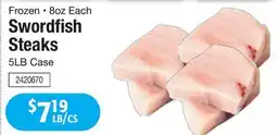 Restaurant Depot Swordfish Steaks offer