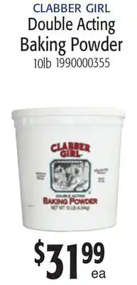 Restaurant Depot CLABBER GIRL Double Acting Baking Powder offer