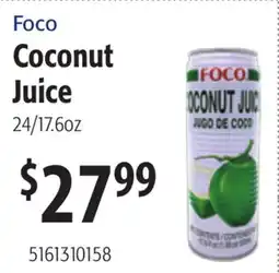 Restaurant Depot Foco Coconut Juice offer