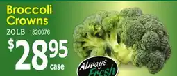 Restaurant Depot Broccoli Crowns offer