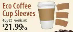 Restaurant Depot Eco Coffee Cup Sleeves offer