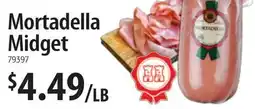 Restaurant Depot Mortadella Midget offer