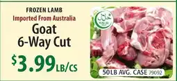 Restaurant Depot FROZEN LAMB offer