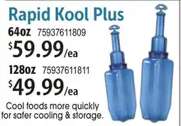 Restaurant Depot Rapid Kool Plus offer