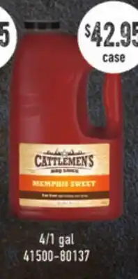 Restaurant Depot CATTLEMEN'S MEMPHIS SWEET offer