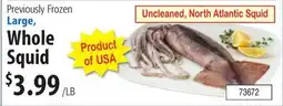 Restaurant Depot Large, Whole Squid offer