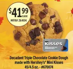 Restaurant Depot Decadent Triple Chocolate Cookie Dough offer