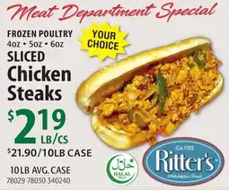 Restaurant Depot SLICED Chicken Steaks offer