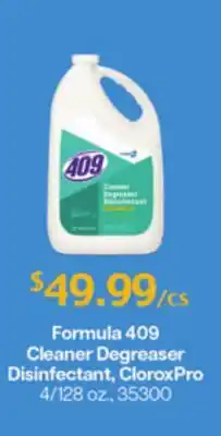 Restaurant Depot Formula 409 Cleaner Degreaser Disinfectant, CloroxPro offer