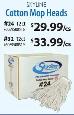 Restaurant Depot SKYLINE Cotton Mop Heads offer