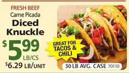Restaurant Depot CARNE PICADA Diced Knuckle offer