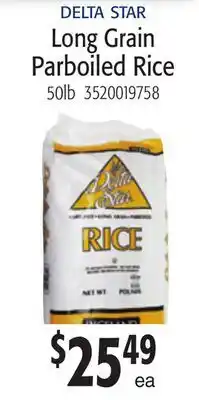 Restaurant Depot DELTA STAR Long Grain Parboiled Rice offer