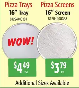Restaurant Depot Pizza Trays Pizza Screens offer