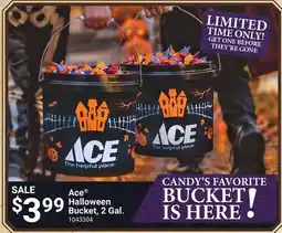 Ace Hardware Ace Halloween Bucket offer