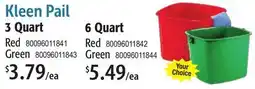 Restaurant Depot Kleen Pail offer