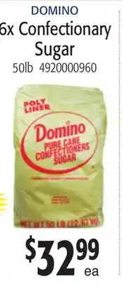 Restaurant Depot DOMINO 6x Confectionary Sugar offer