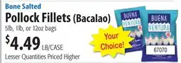 Restaurant Depot Pollock Fillets (Bacalao) offer
