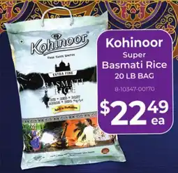 Restaurant Depot Kohinoor Super Basmati Rice offer