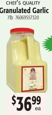 Restaurant Depot CHEF'S QUALITY Granulated Garlic offer