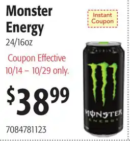 Restaurant Depot Monster Energy offer