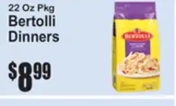 SuperFresh Bertolli Dinners offer